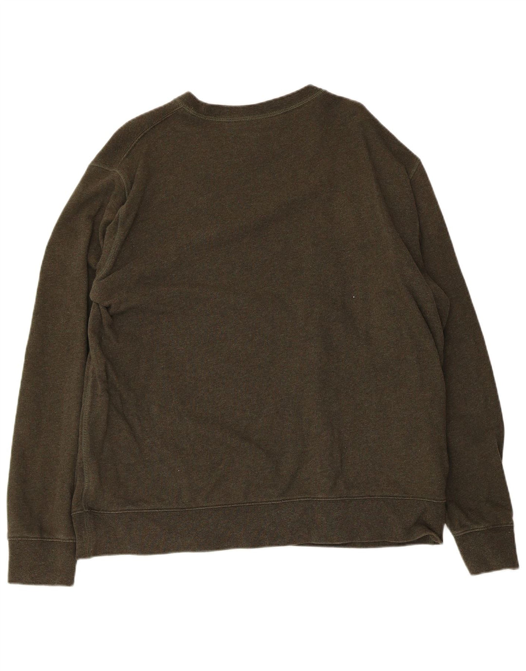Marks & Spencer Dame Sweatshirt Jumper UK 20 2XL Khaki Bomuld