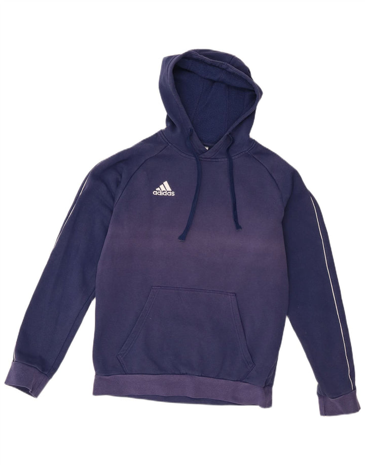 Adidas Herre hættetrøje Jumper Medium Blue Bomuld