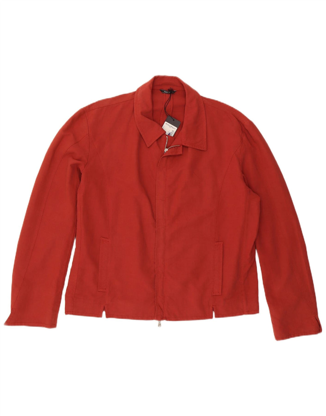 Roberto Biagini Herre Utility Jacket IT 54 2XL Rød Bomuld