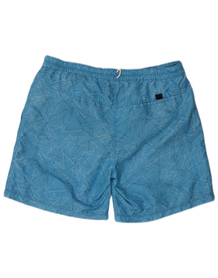 Helly Hansen Herre badeshorts XL Blå Geometrisk Polyester