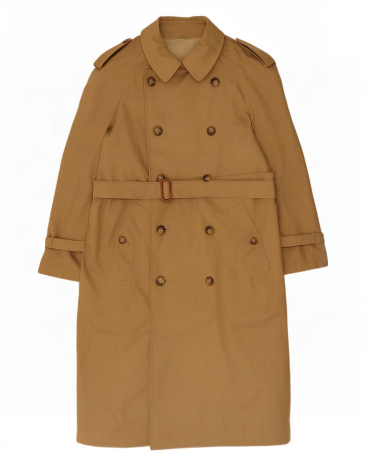 Vintage Trench Coat til mænd UK 36 Small Beige