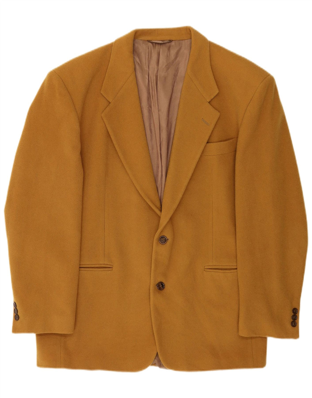 Enrico Coveri Herre 2-knaps blazerjakke IT 50 Stor brun uld