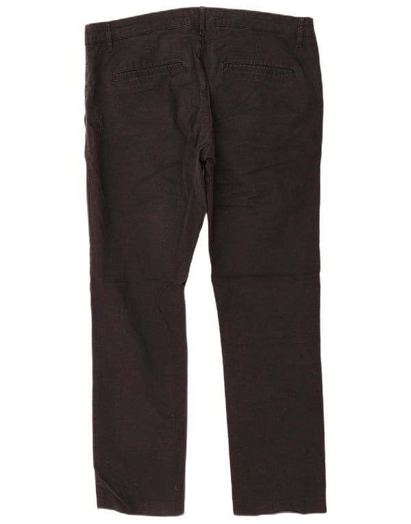 Zara Herre Lige Chinobukser EU 44 Large W34 L30 Sort