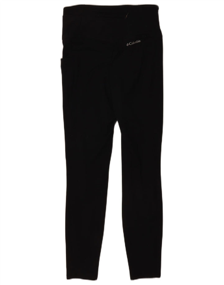 Columbia Womens Leggings UK 8 Small Black Polyester