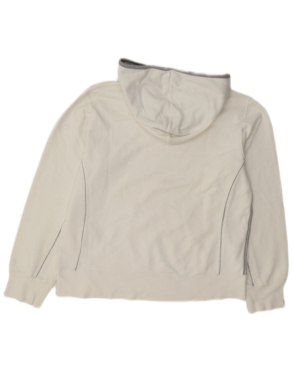 Champion Womens Heritage Classics Hoodie Jumper UK 18 XL Hvid Bomuld