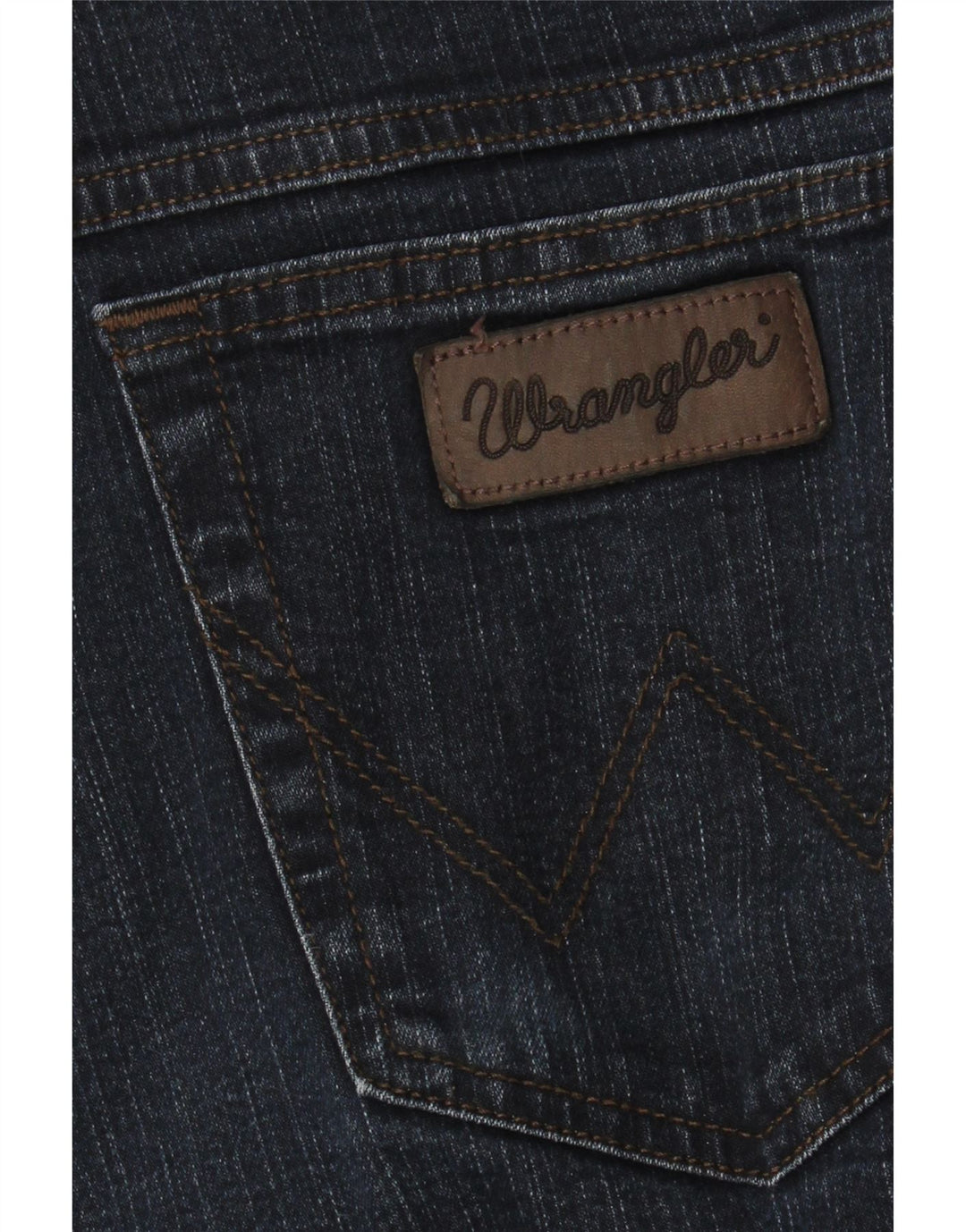 Wrangler Straight Jeans til mænd W38 L31 Marineblå