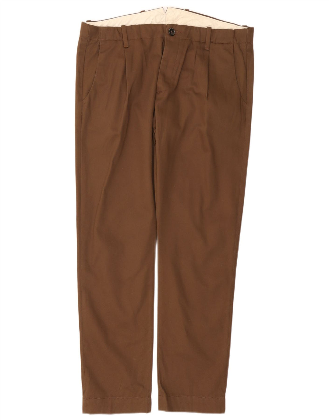 NINE IN THE MORNING Herre-Pegged Chino-bukser IT 48 Medium W32 L28 Brun
