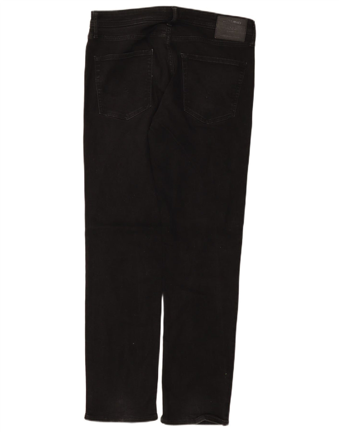 Jack & Jones Straight Jeans til mænd W34 L34 Sort bomuld