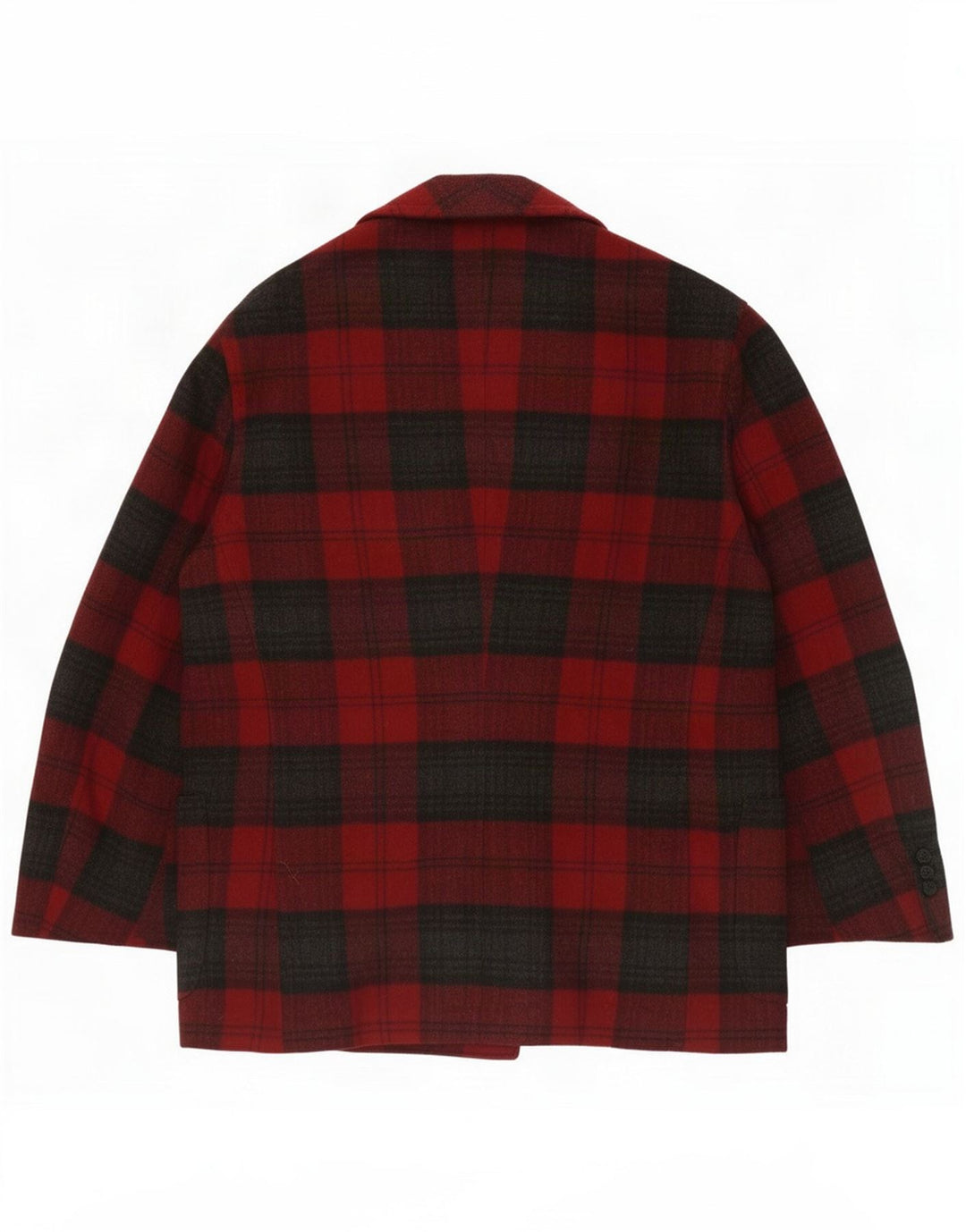 Vintage Herre 2-knaps Blazer Jacket UK 38 Medium Rød Check