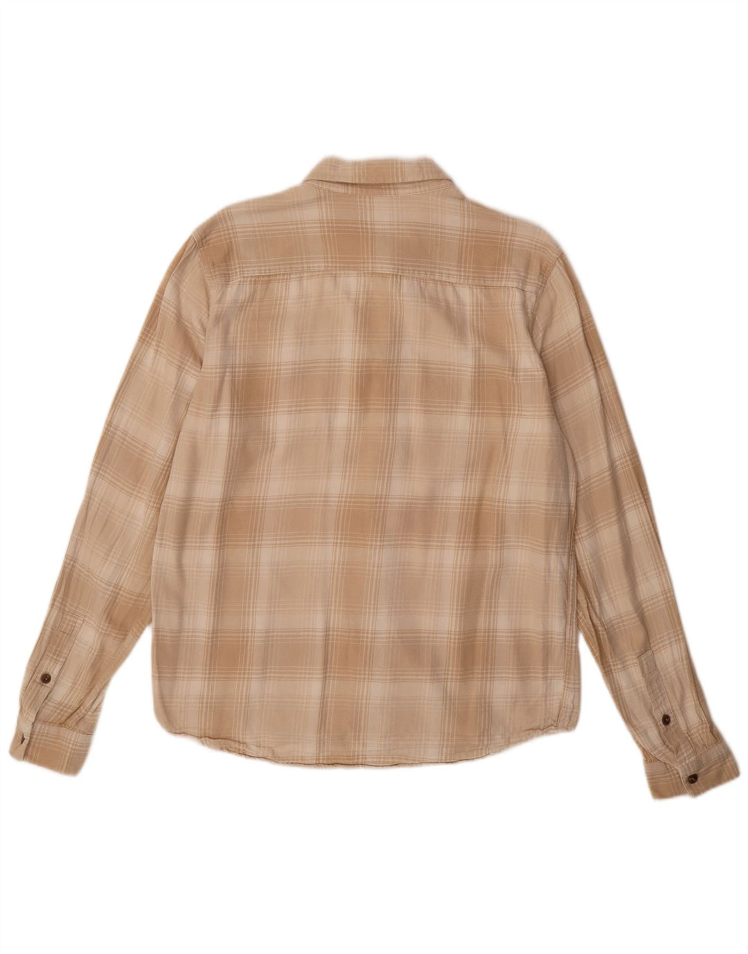 PATAGONIA Flanelskjorte til mænd, medium beige ternet