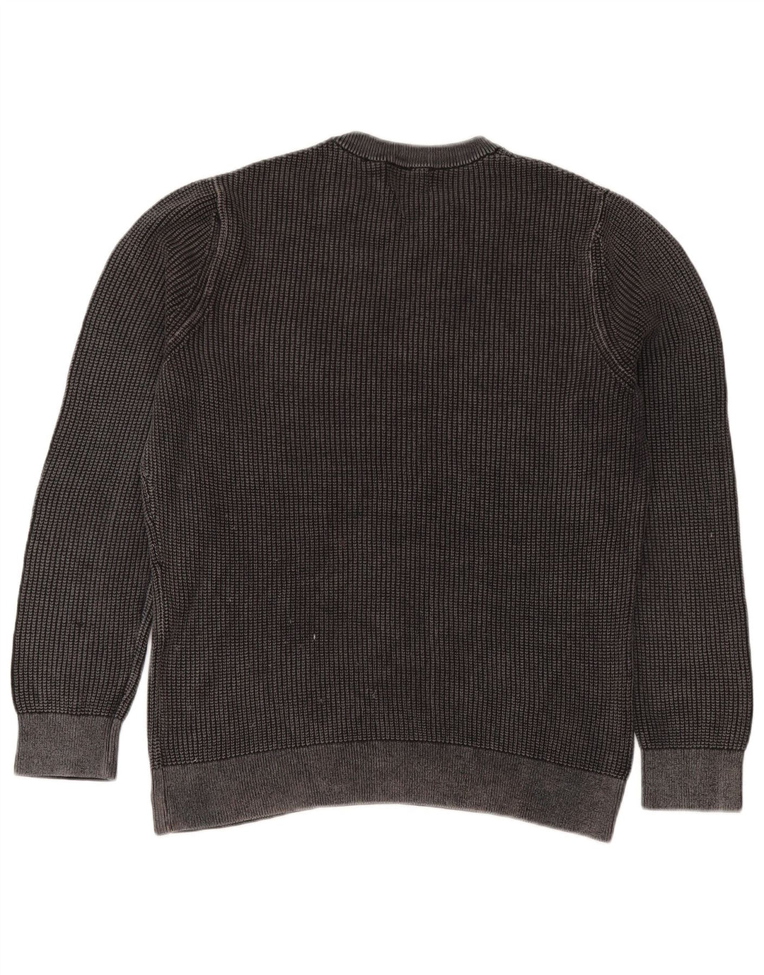 Superdry Herre sweater med rund hals XL grå bomuld