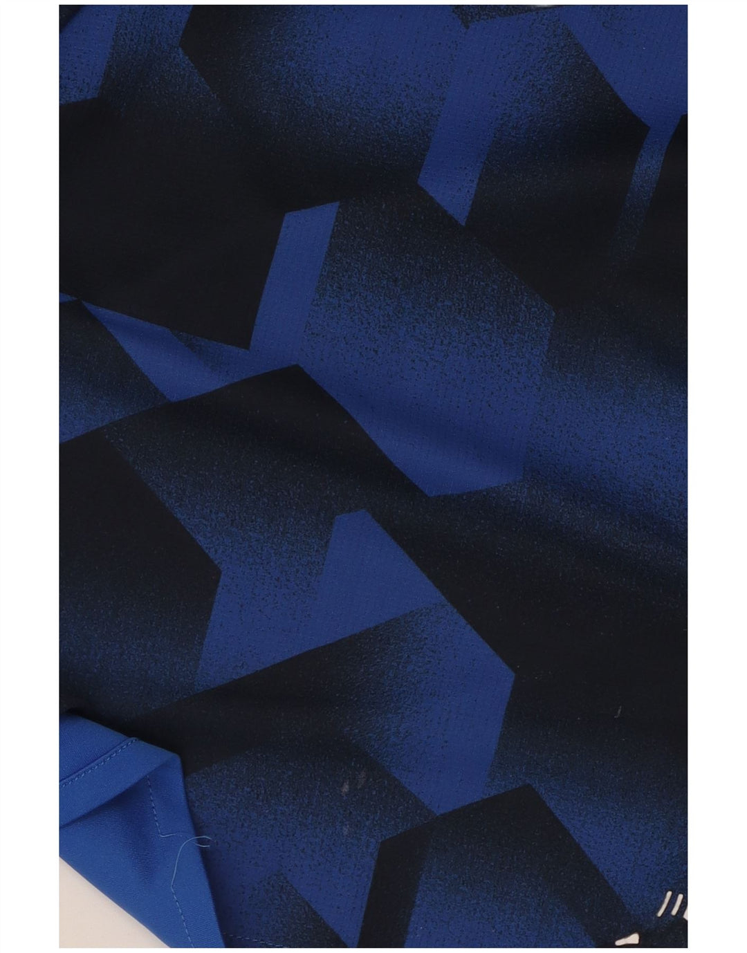 Adidas Herre Climalite grafisk T-shirt top lille blå geometrisk polyester