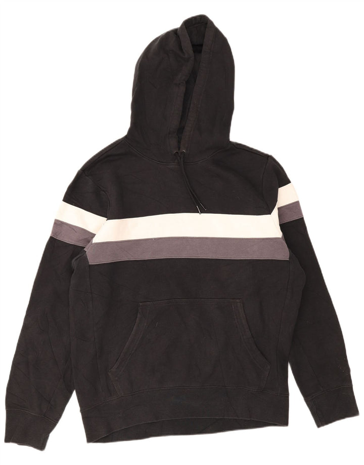 Nike Herre hættetrøje Jumper Medium Sort Colourblock Bomuld