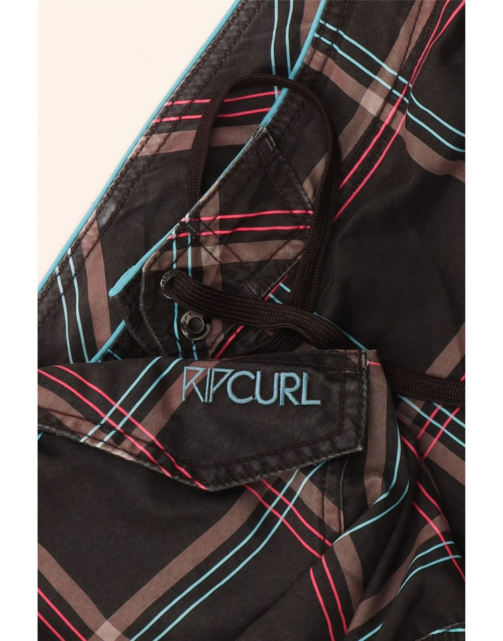 Rip Curl Herre grafiske svømmeshorts XL Grå ternet