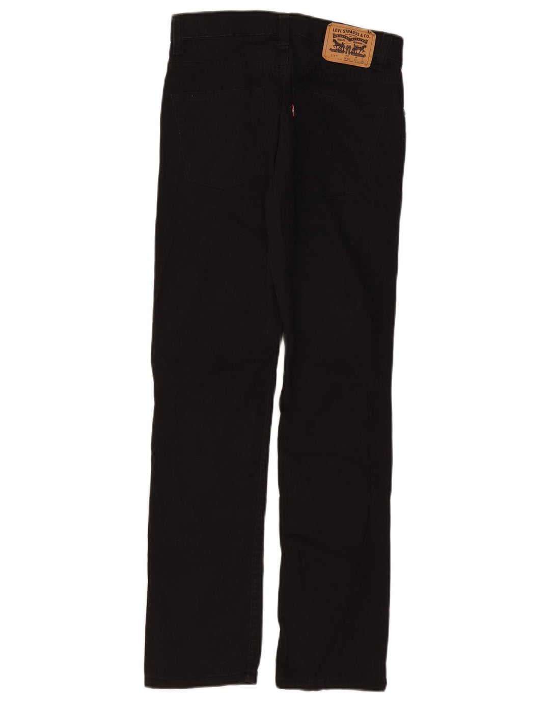 LEVI'S Boys 511 Slim Jeans 13-14 år W27 L29 sort bomuld