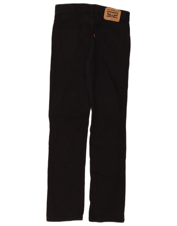 LEVI'S Boys 511 Slim Jeans 13-14 år W27 L29 sort bomuld