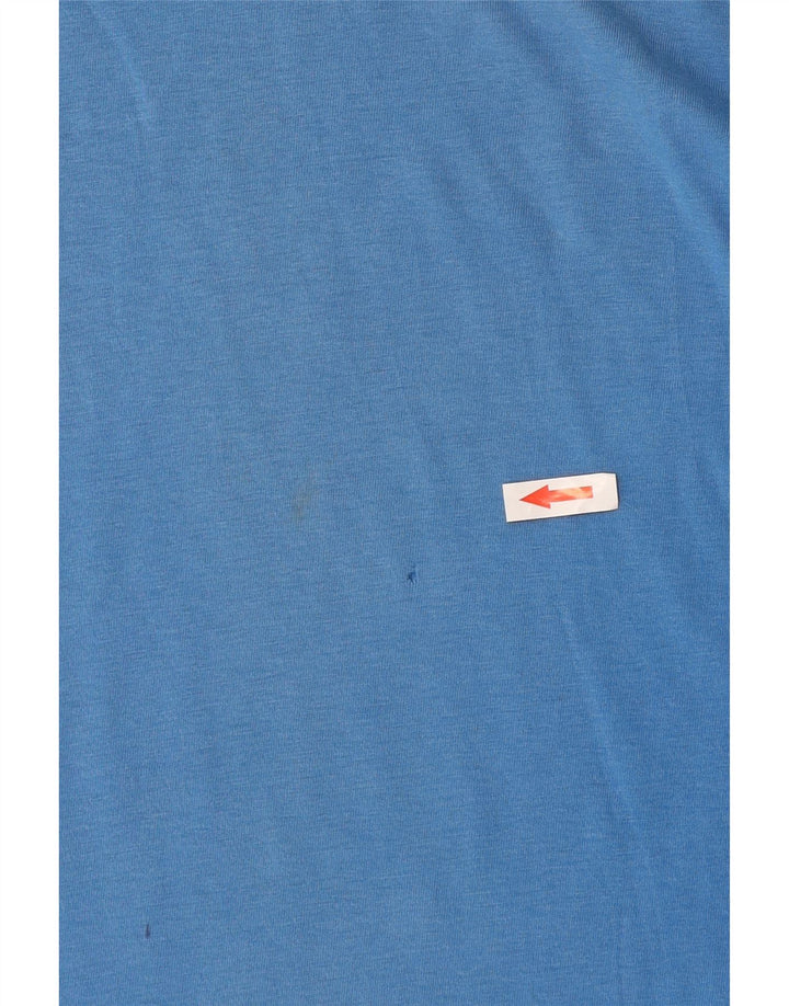 Puma Herre Grafisk T-Shirt Top Lille Blå