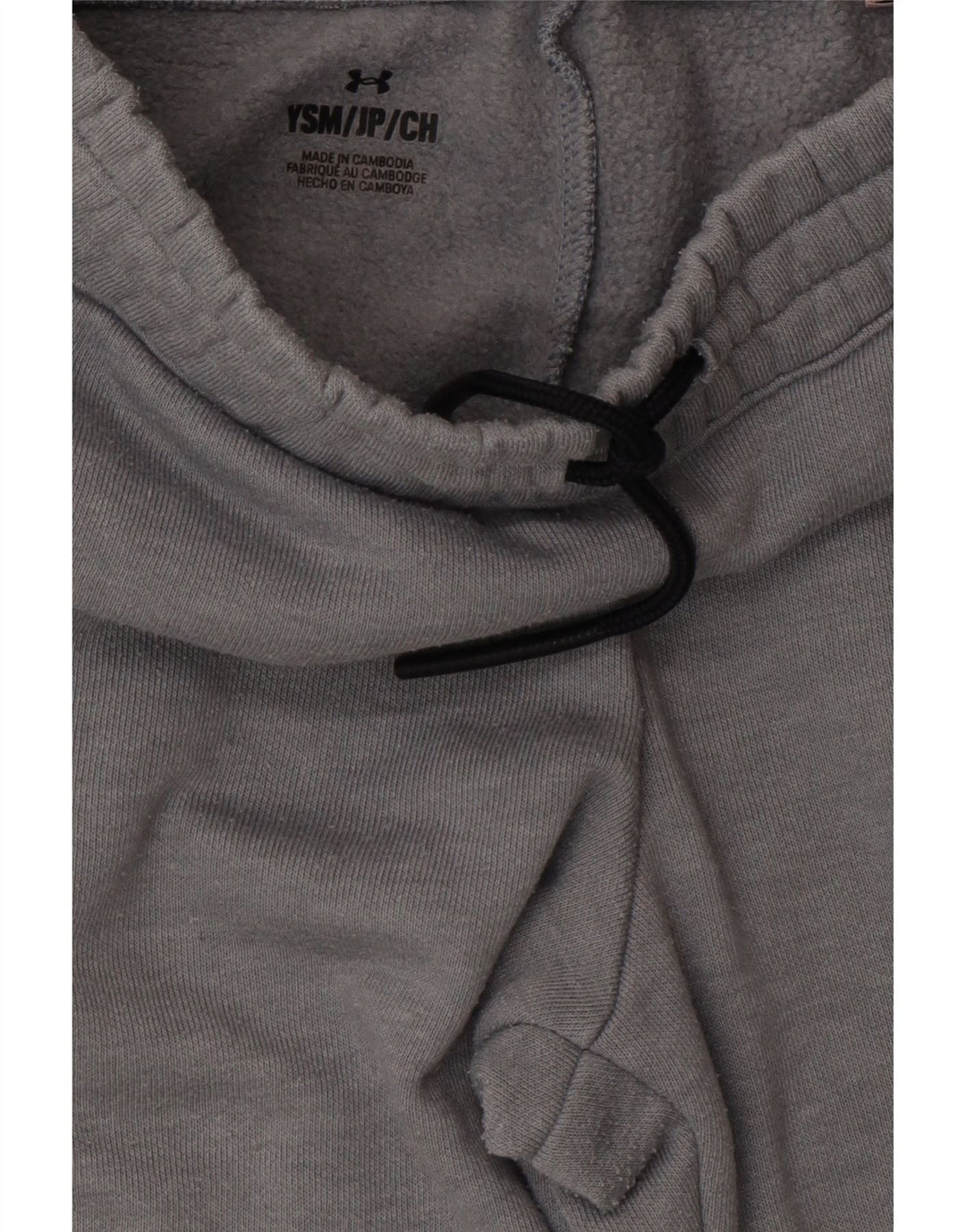 UNDER ARMOUR Piger Grafisk træningsdragt Bukser Joggers 7-8 år Små Grå