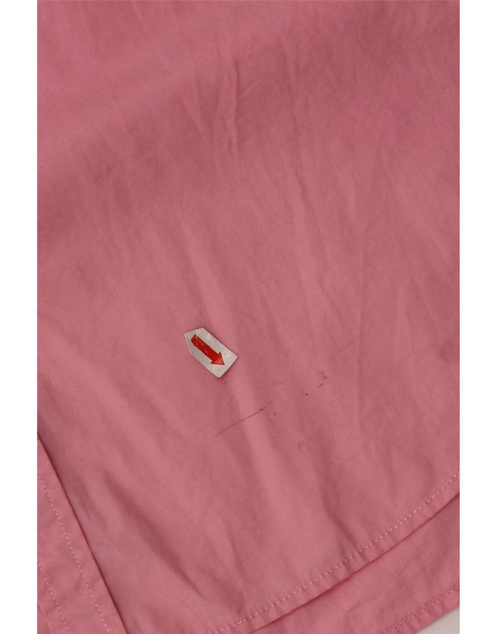 Superdry Kortærmet Herreskjorte med normal pasform XL Pink Bomuld