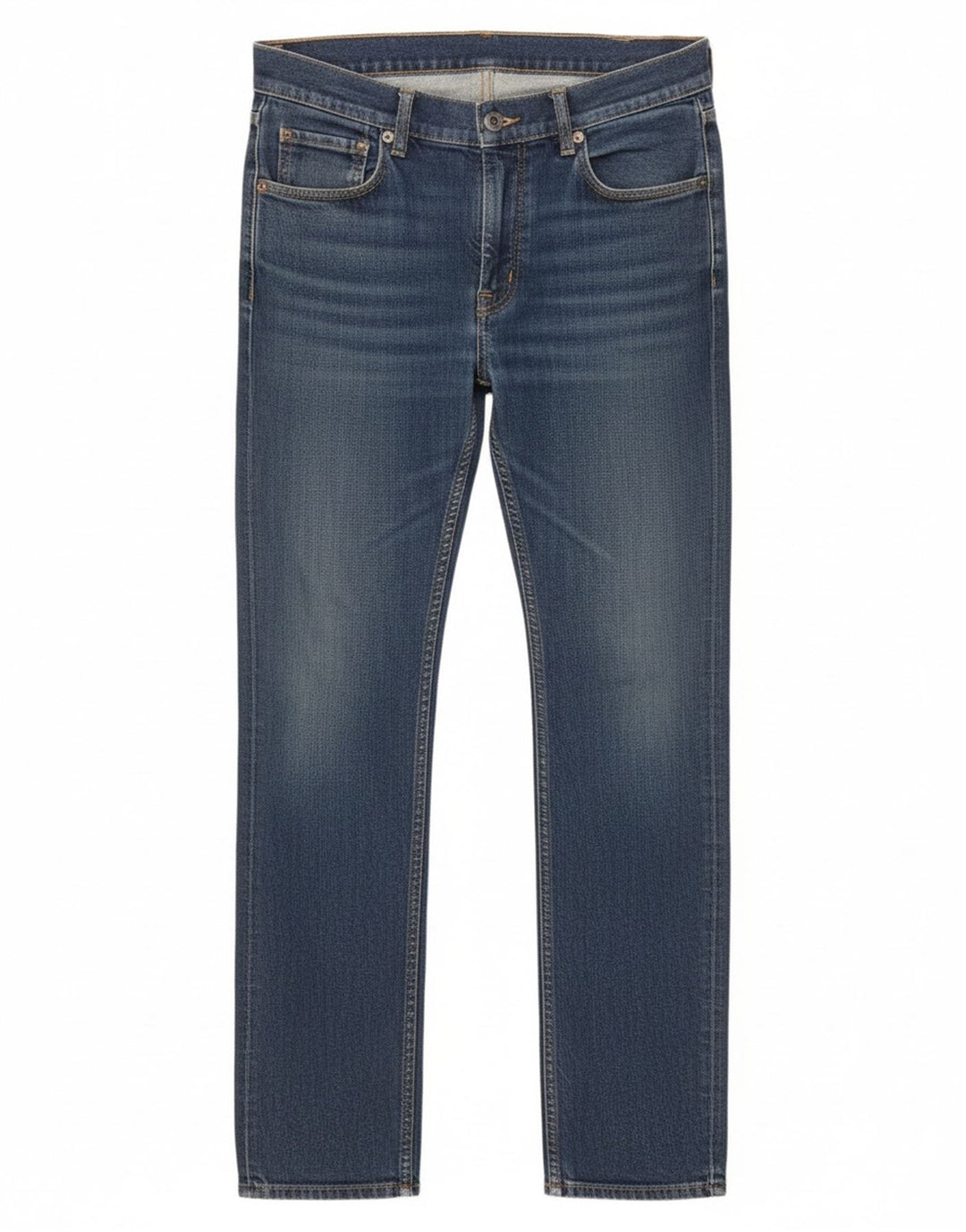 Billige Mandag Slim Jeans til mænd W33 L32 Blå