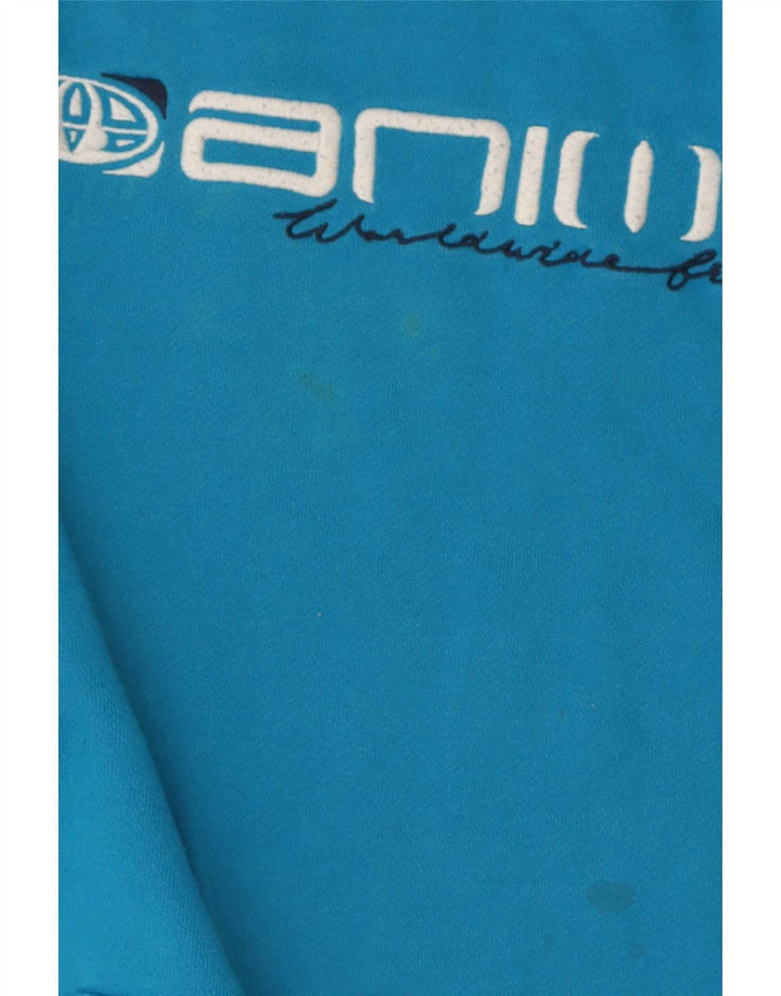 Animal Herre Grafisk Hoodie Jumper Stor Blå Polyester
