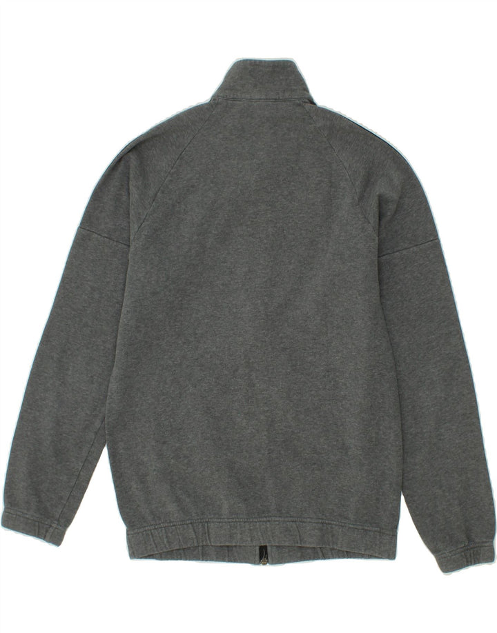 ADIDAS Mens Tracksuit Top Jacket UK 38/40 Medium Grey Cotton Vintage Adidas and Second-Hand Adidas from Messina Hembry 