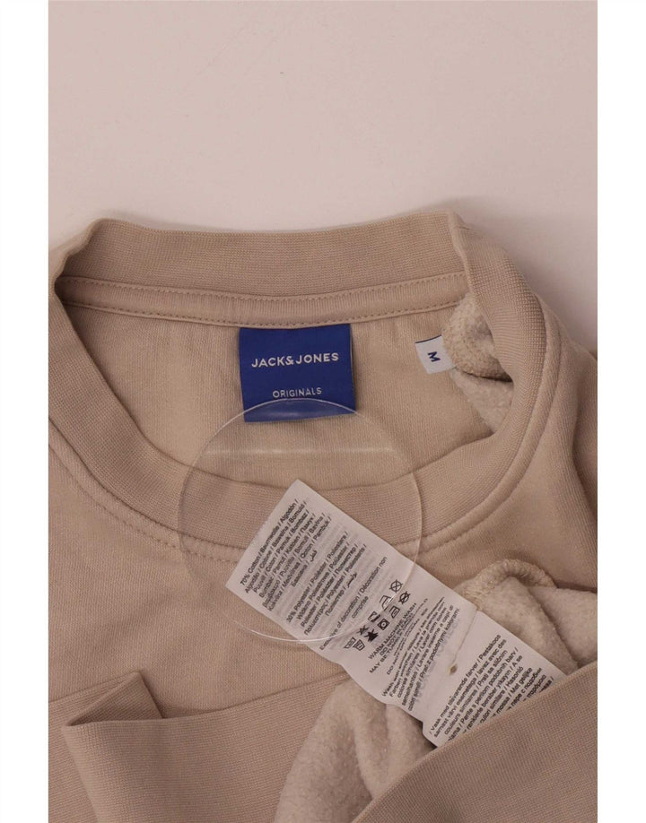 Jack & Jones Herre sweatshirt Jumper Medium Beige Bomuld
