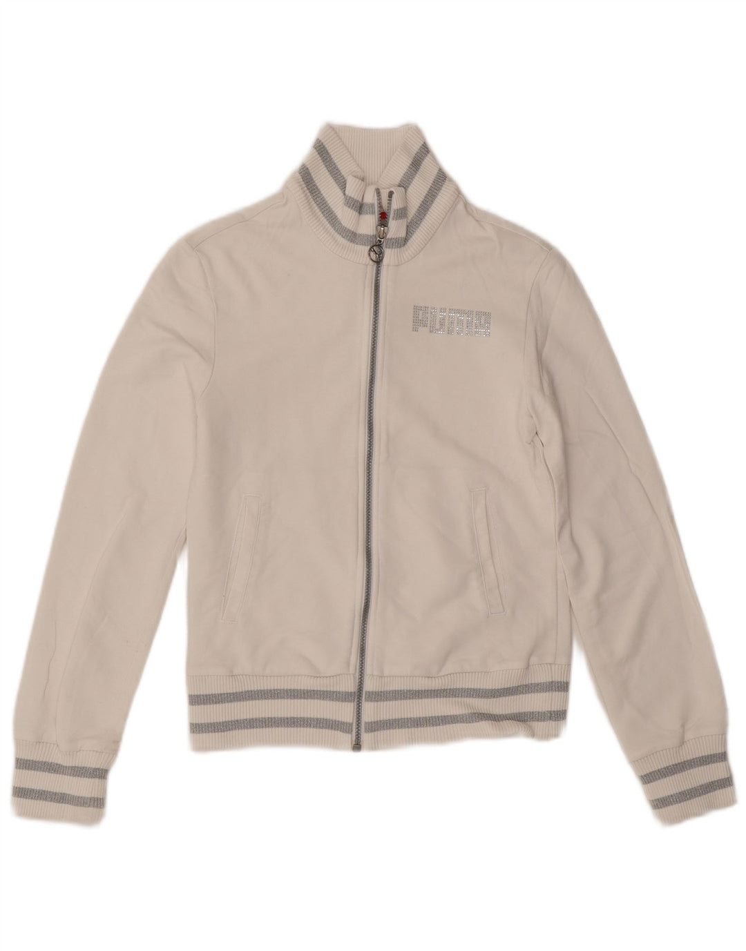 Puma træningsdragt topjakke til kvinder UK 10 Small White