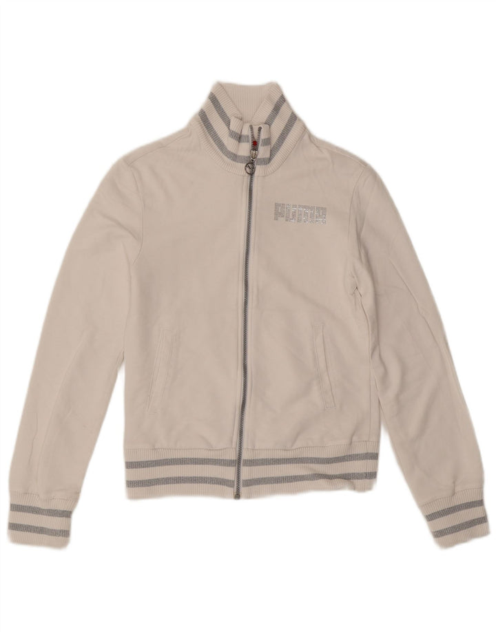 Puma træningsdragt topjakke til kvinder UK 10 Small White