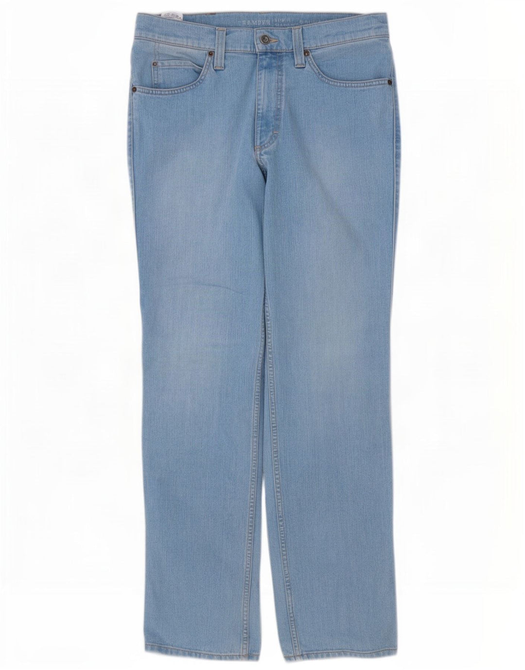 Mustang Herre Tramper Straight Jeans W33 L34 Blå Bomuld