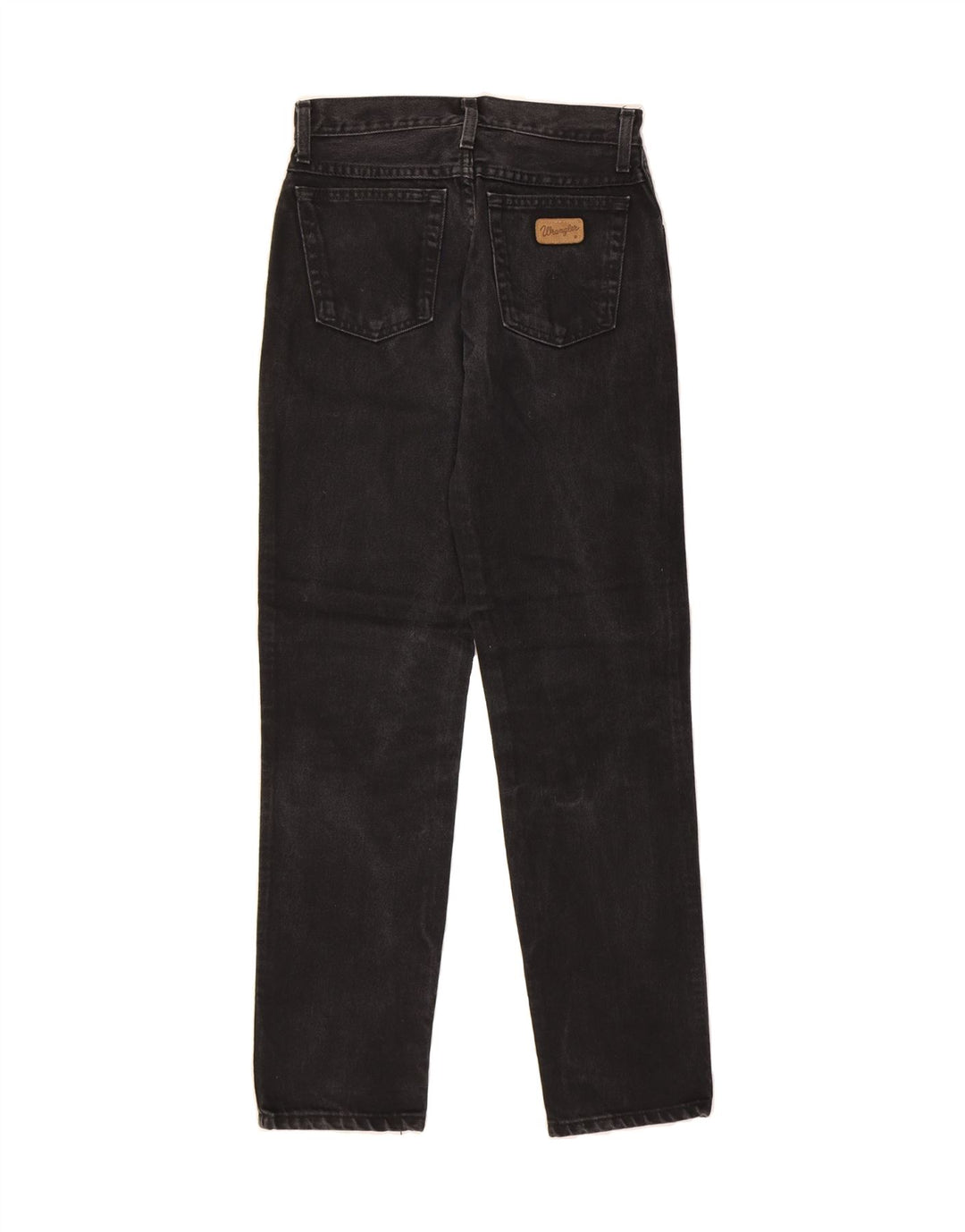 WRANGLER Womens Texas Straight Jeans W27 L30 Grey Cotton Vintage Wrangler and Second-Hand Wrangler from Messina Hembry 