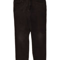 Crew Beklædning Herre Straight Jeans W34 L29 Sort Bomuld