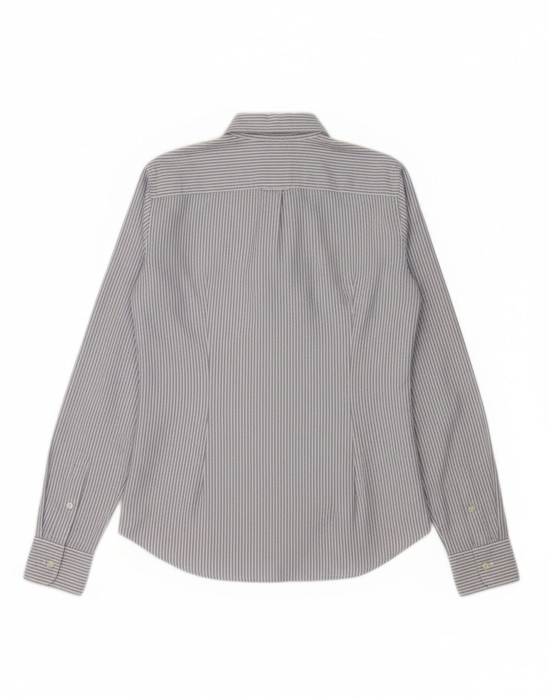 Ralph Lauren Dameskjorte US 4 Small Blue Pinstripe Bomuld