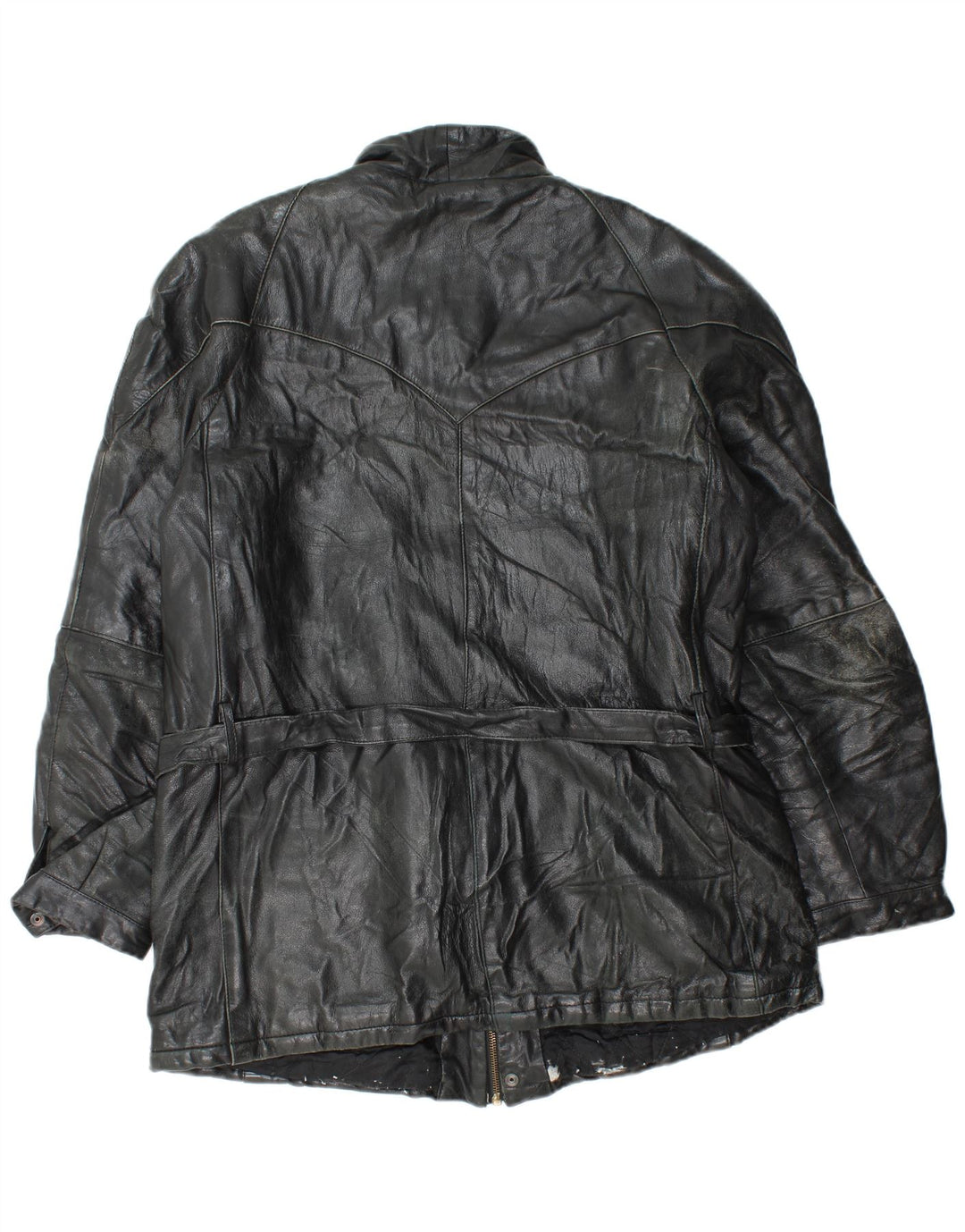 Vintage herre læderjakke UK 38 Medium Black