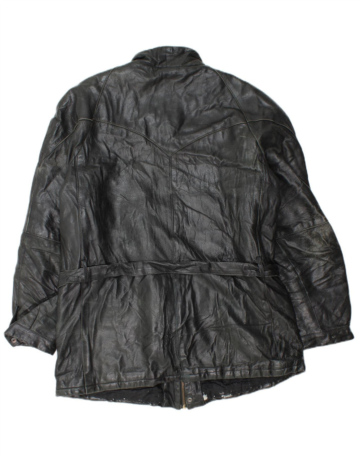 Vintage herre læderjakke UK 38 Medium Black