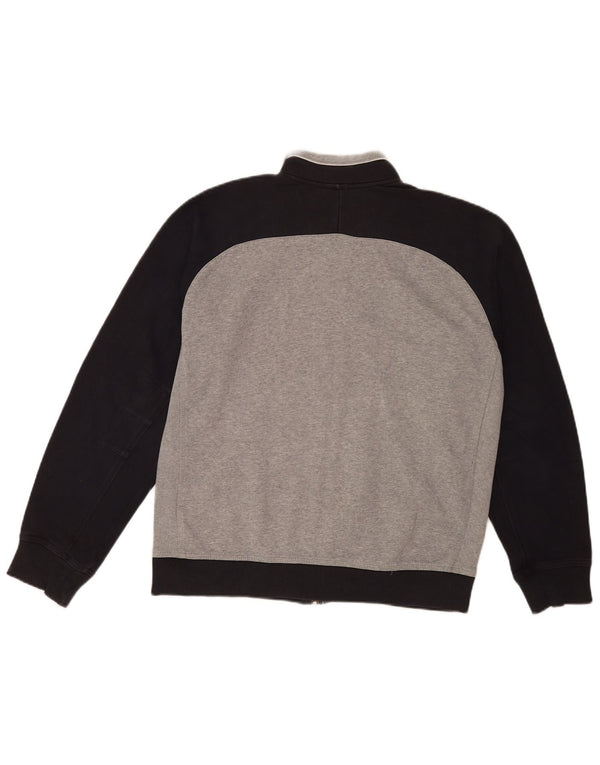 Nike Træningsdragt til mænd, topjakke UK 38/40 Medium Grey Colourblock Sports