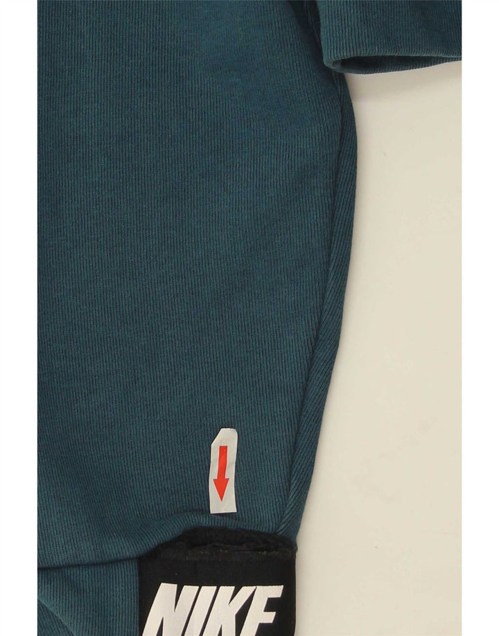 Nike Sweatshirt Jumper til mænd Large Blue Colourblock