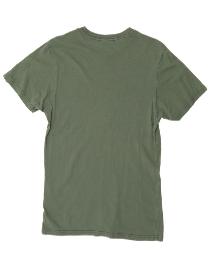 VANS Herre Custom Fit grafisk T-shirt top lille grøn bomuld
