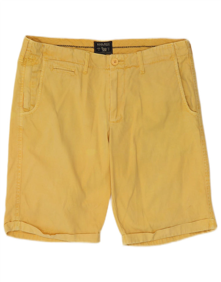 Woolrich Herre Chino Shorts W32 Medium Gul Bomuld