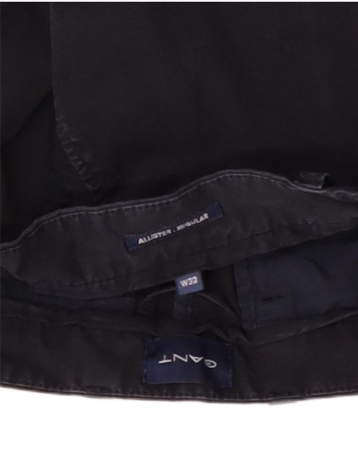 Gant Herre Regular Fit Chino Shorts W32 Medium Marineblå Bomuld