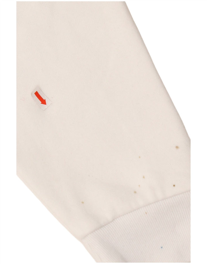 HOLLISTER Hættetrøje til mænd Stor hvid bomuld