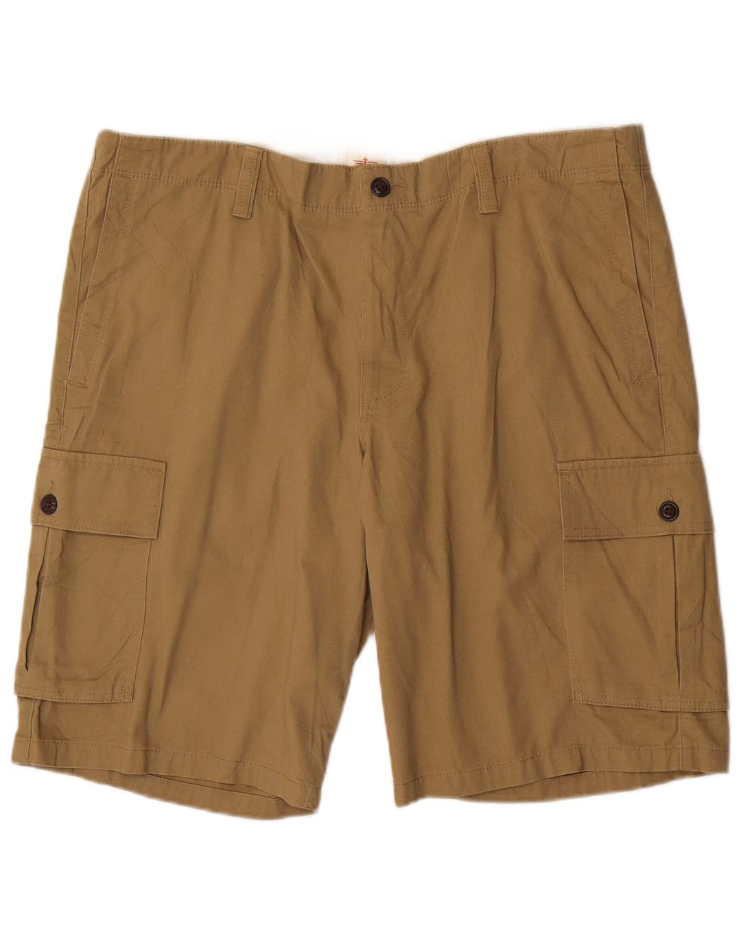 Dockers Herre Cargo Shorts W38 XL Beige Bomuld