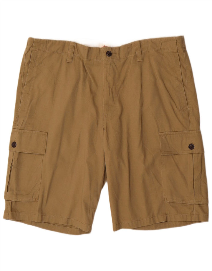 Dockers Herre Cargo Shorts W38 XL Beige Bomuld