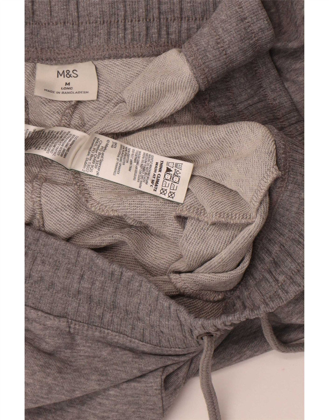 Marks & Spencer Træningsdragt bukser til mænd Medium Grey Flecked Bomuld