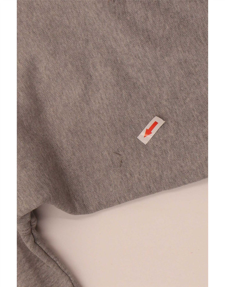 Tommy Hilfiger Herre grafisk hættetrøje med lynlås 2XL Grå