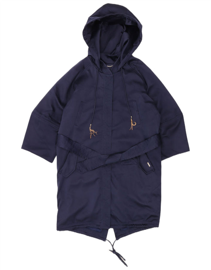 GUESS Oversized hættejakke til kvinder DK 12 Medium Navy Blue
