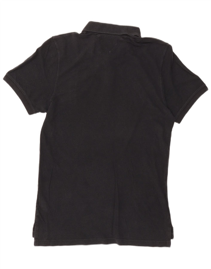 TOMMY HILFIGER Poloshirt til mænd Stor sort bomuld