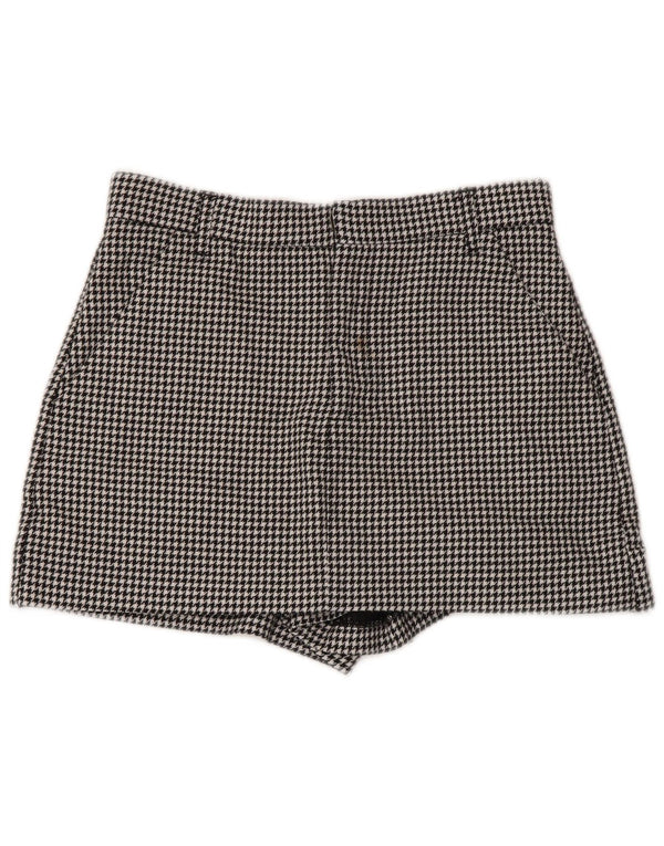 Zara chinoshorts til kvinder Small W26 sort hundetand