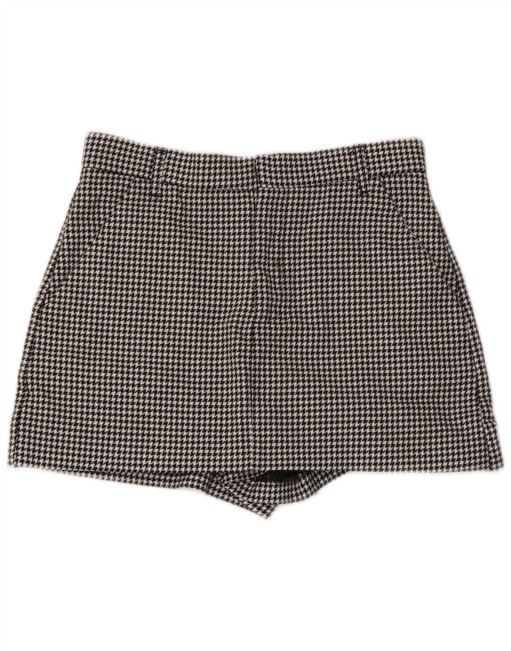 Zara chinoshorts til kvinder Small W26 sort hundetand