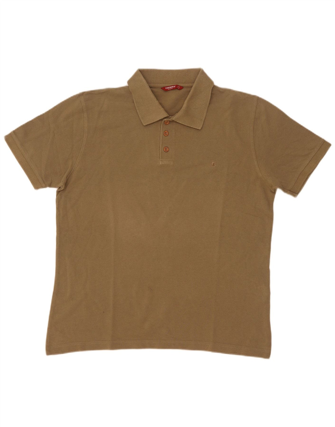 Carrera Polo Shirt til mænd Stor grøn bomuld